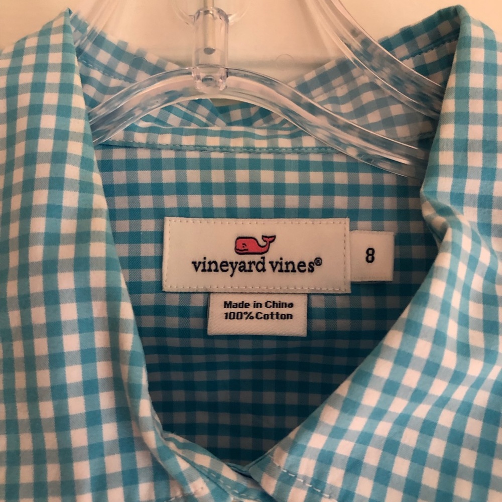 Vineyard Vines Gingham Button Down - image 3